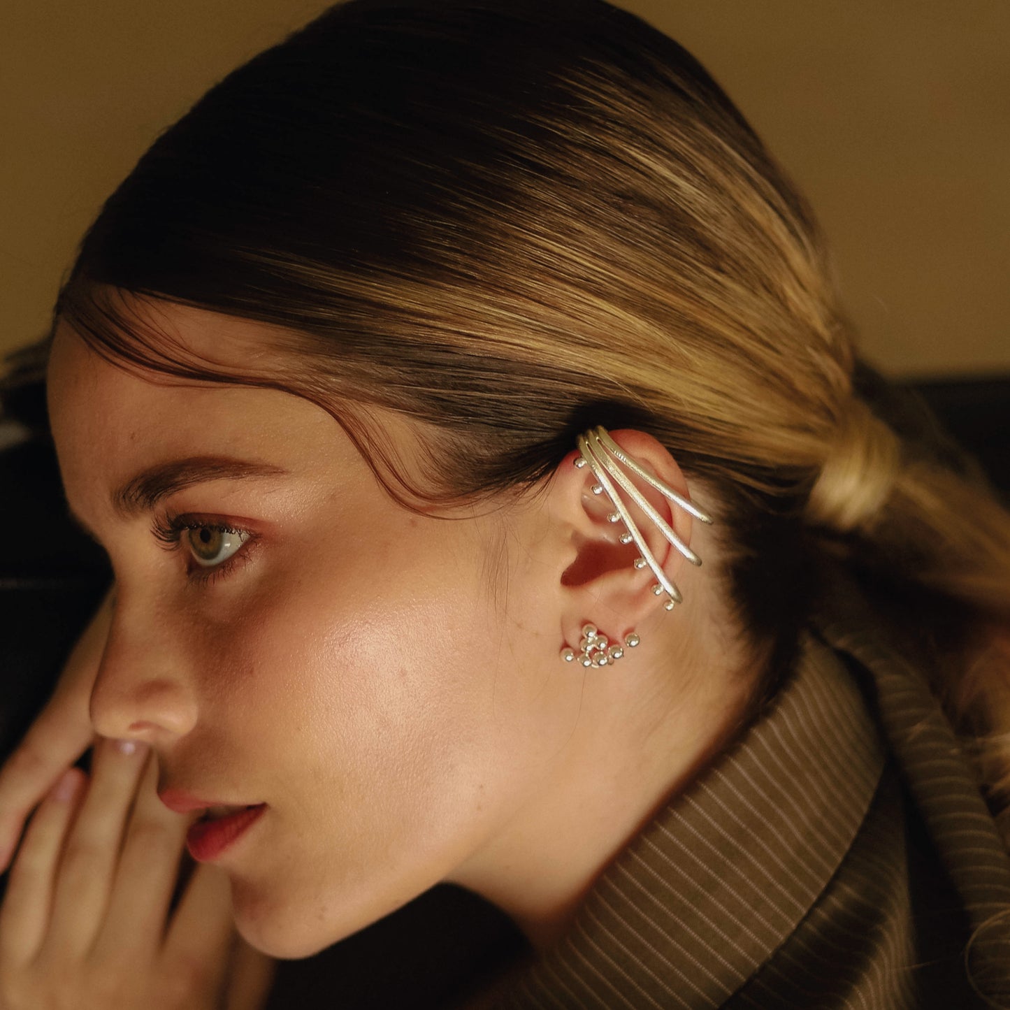 ARETES EDENA JACKET SILVER