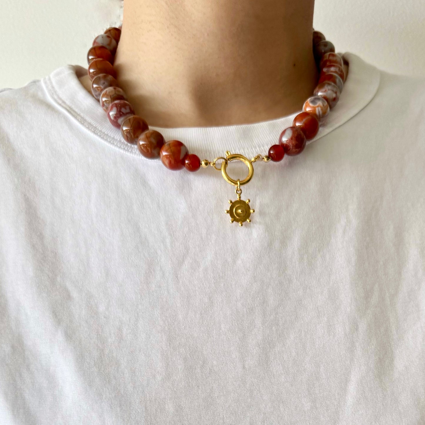 COLLAR SOL DE FUEGO