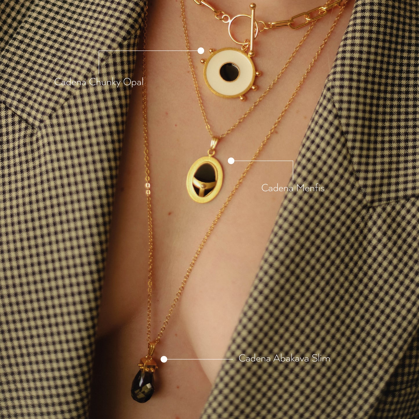 CADENA ABAKAVA SLIM LARGA