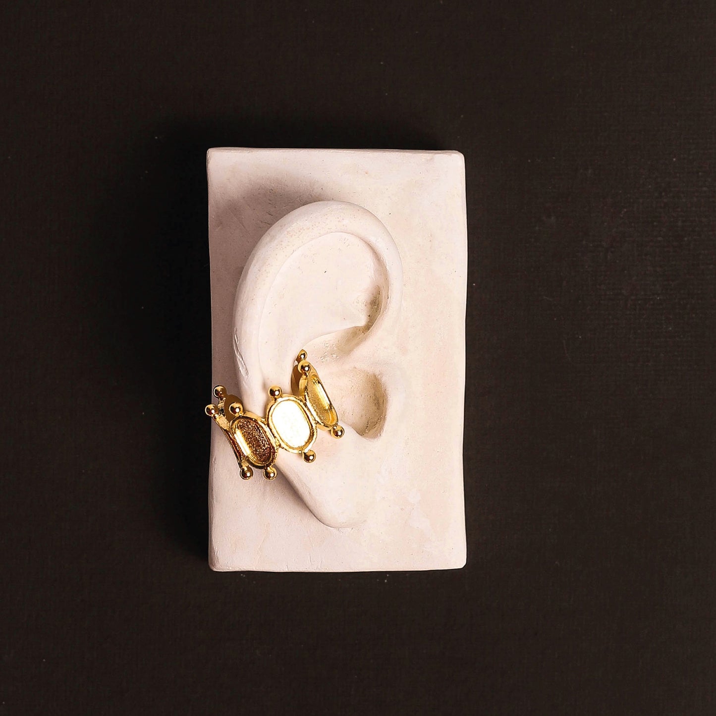 EARCUFF/ANILLO BANANTHIA GOLD