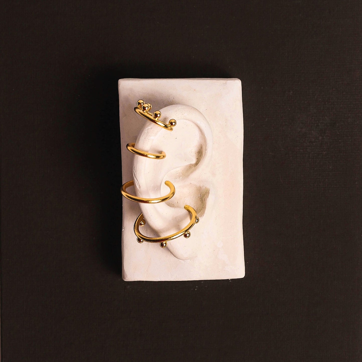 EARCUFF PALMELIA GOLD