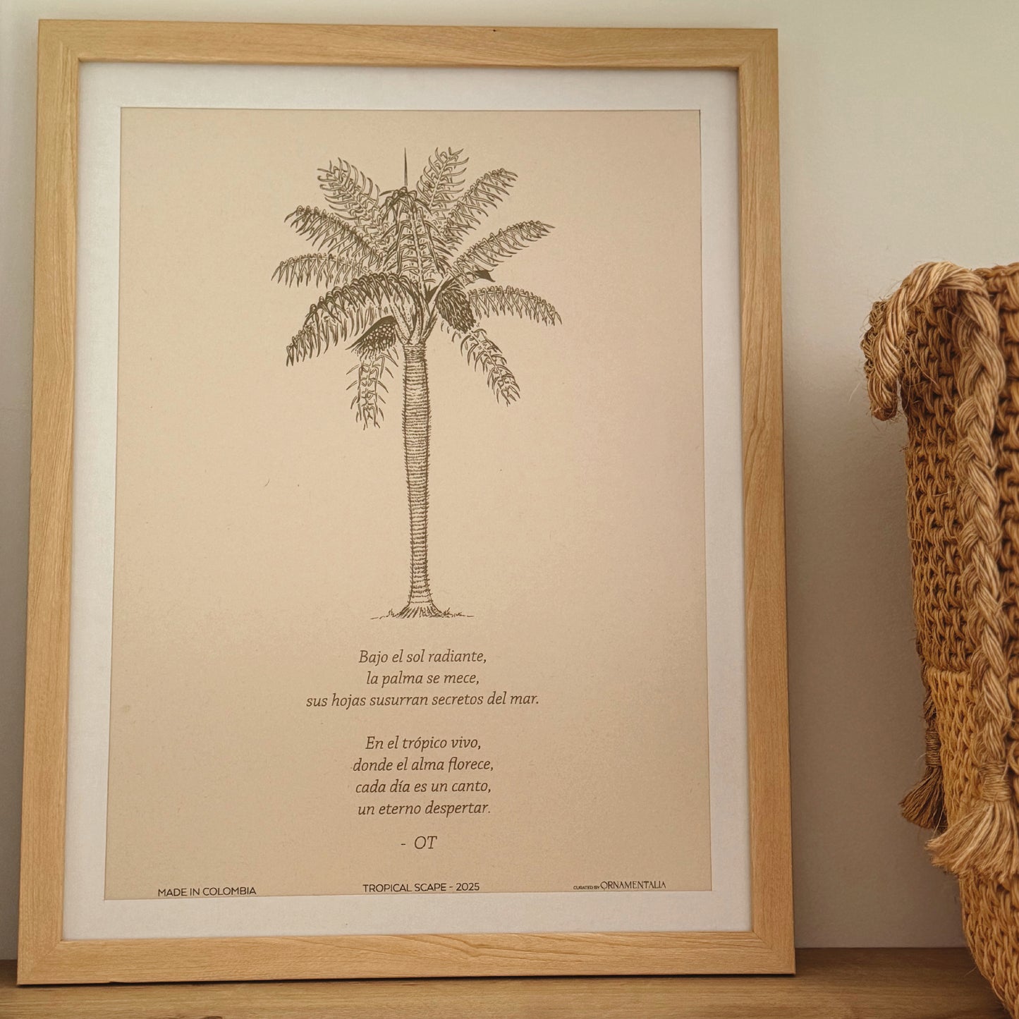 POSTER 30x40 - BAJO EL SOL