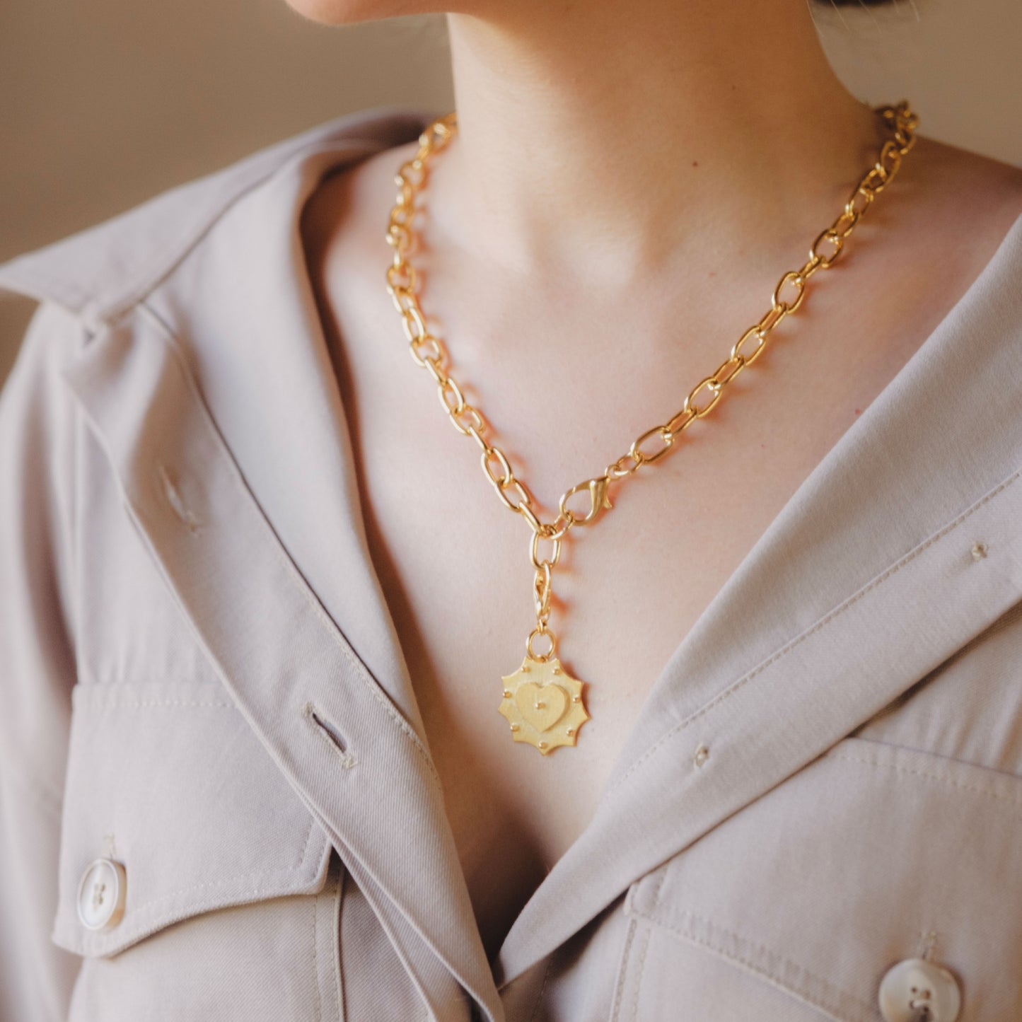 CADENA ESLABONES CHARM CORE