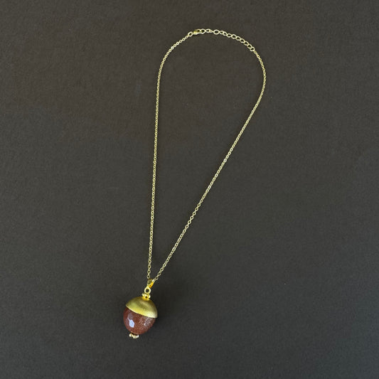 CADENA COPPER DUST SLIM CORTA