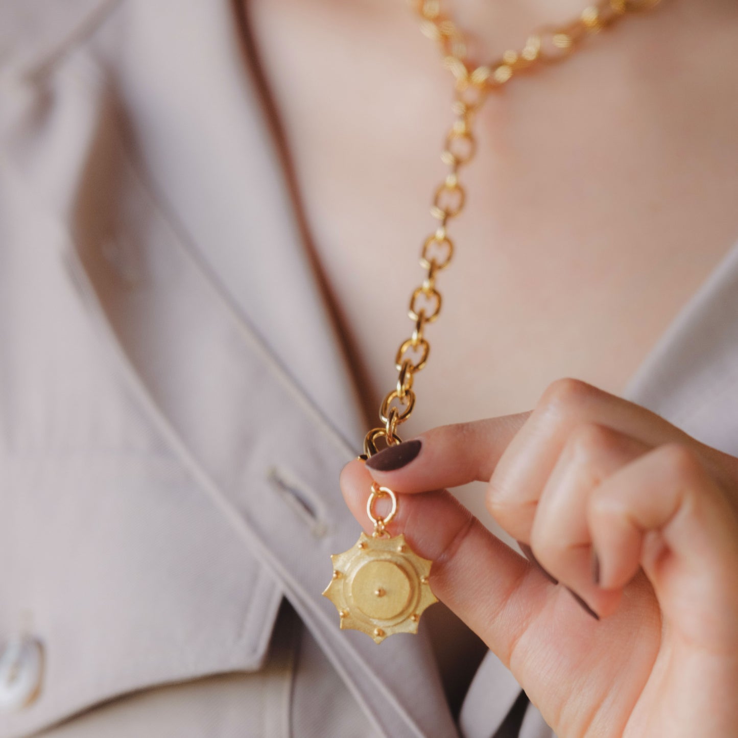 CADENA ESLABONES CHARM NOVA