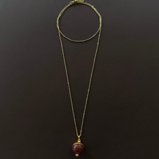 CADENA COPPER DUST SLIM LARGA