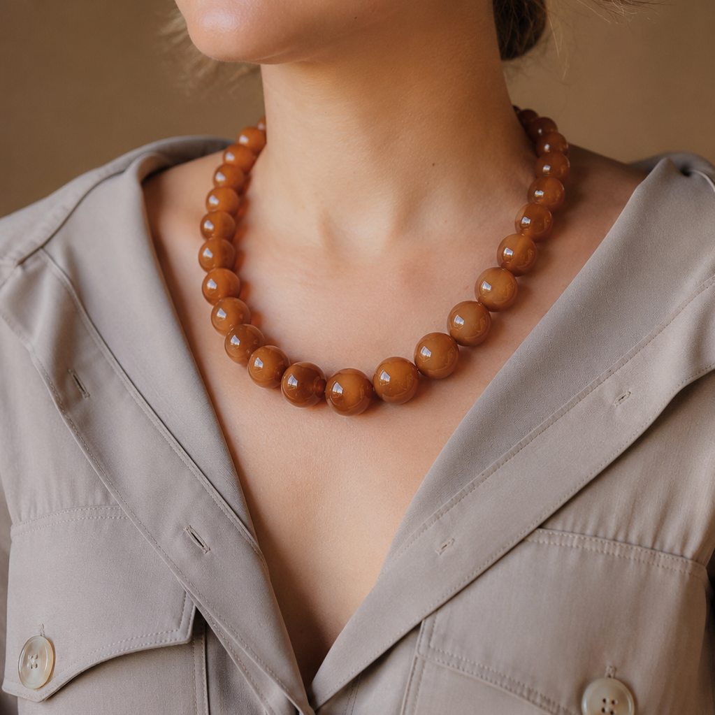 COLLAR CORNALINAS