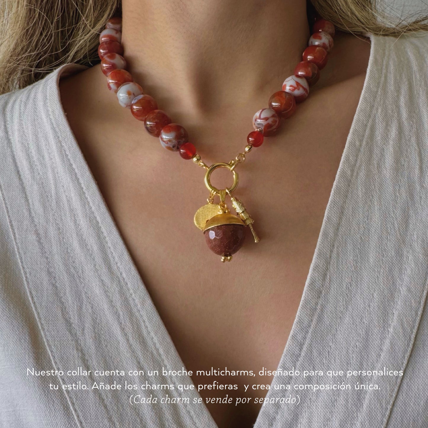 COLLAR SOL DE FUEGO